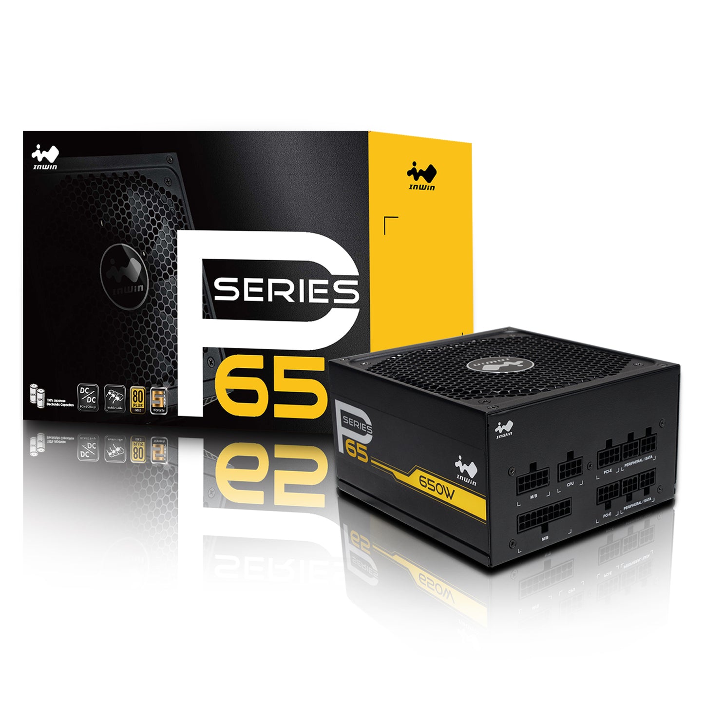 P65 (650 Watts 80+ Gold Fully Modular PSU)