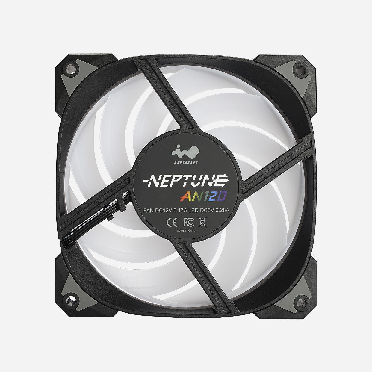 Neptune Turbine Blade Design ARGB 120mm Triple Pack