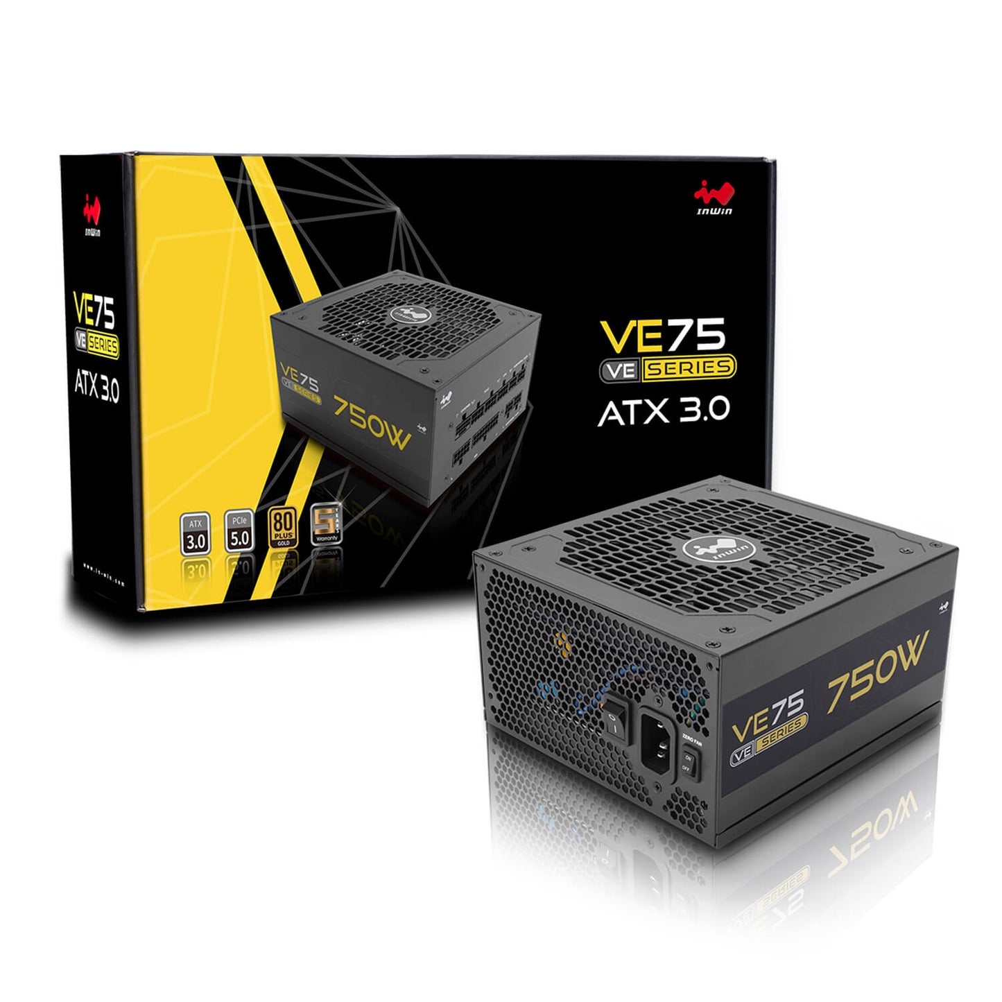 VE75 (750 Watts 80+ Gold ATX 3.0 Fully Modular PSU)