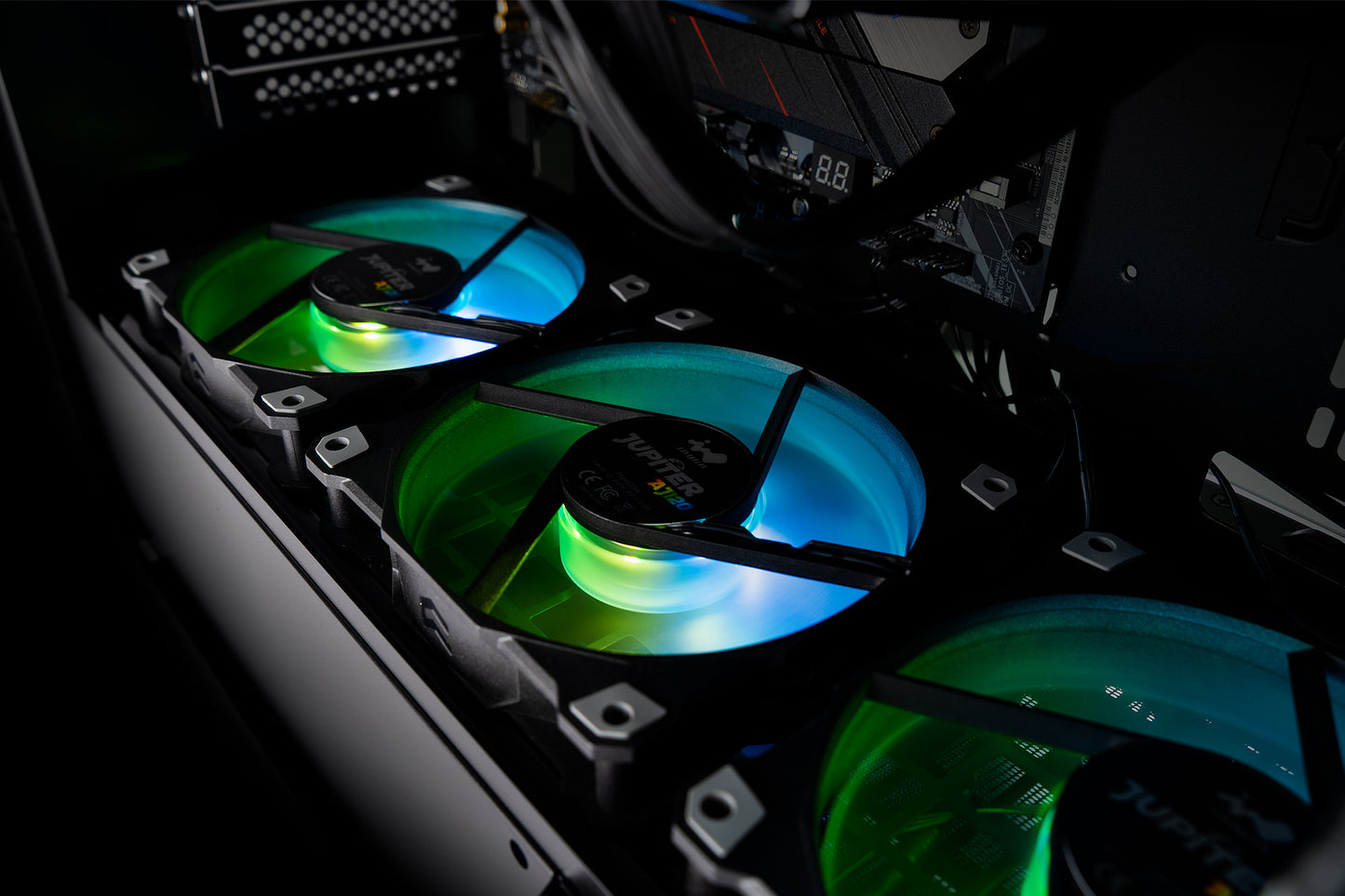 Jupiter Addressable RGB Fan AJ120 Triple Pack (120mm)