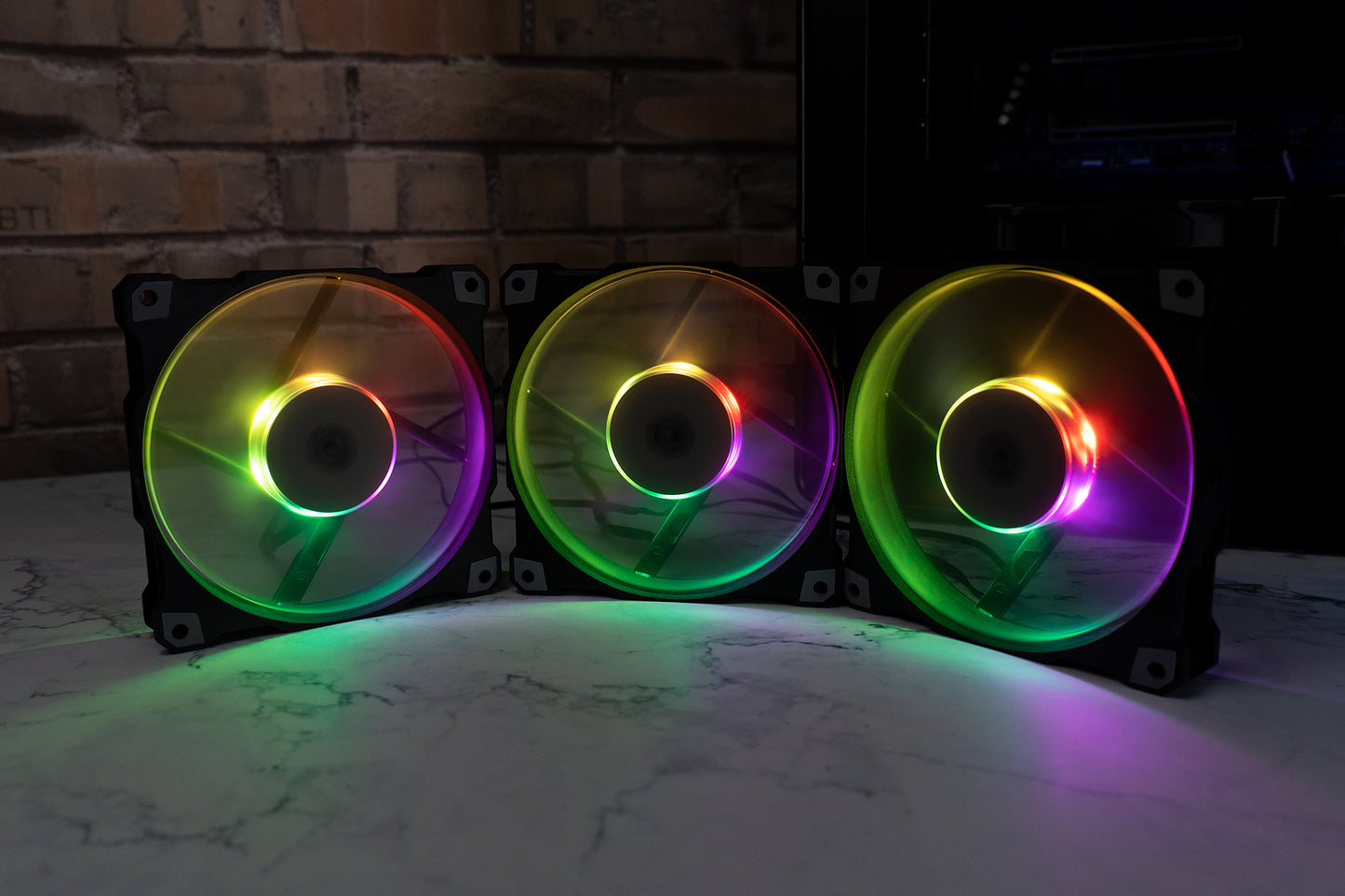 Jupiter Addressable RGB Fan AJ120 Triple Pack (120mm)