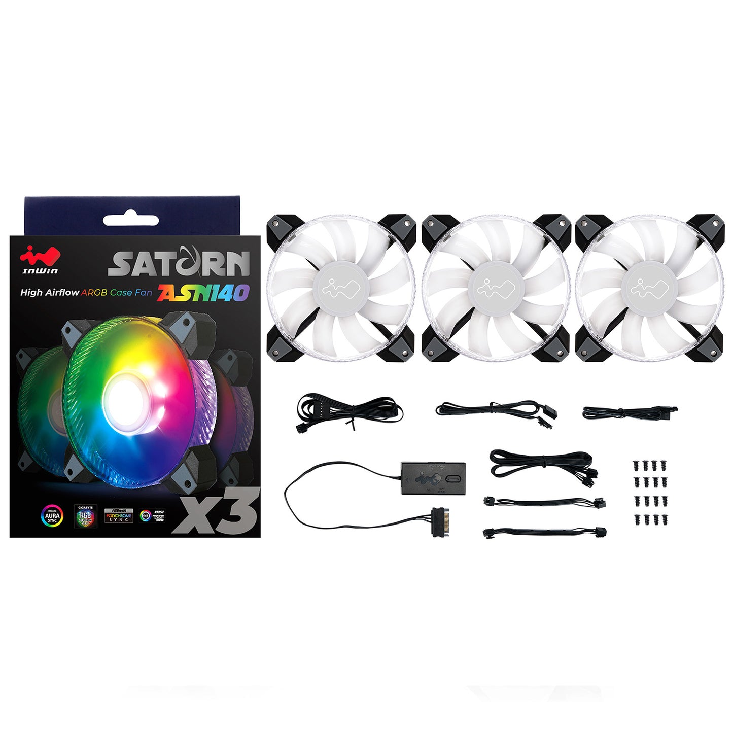 Saturn ASN140 Triple Pack (140mm)