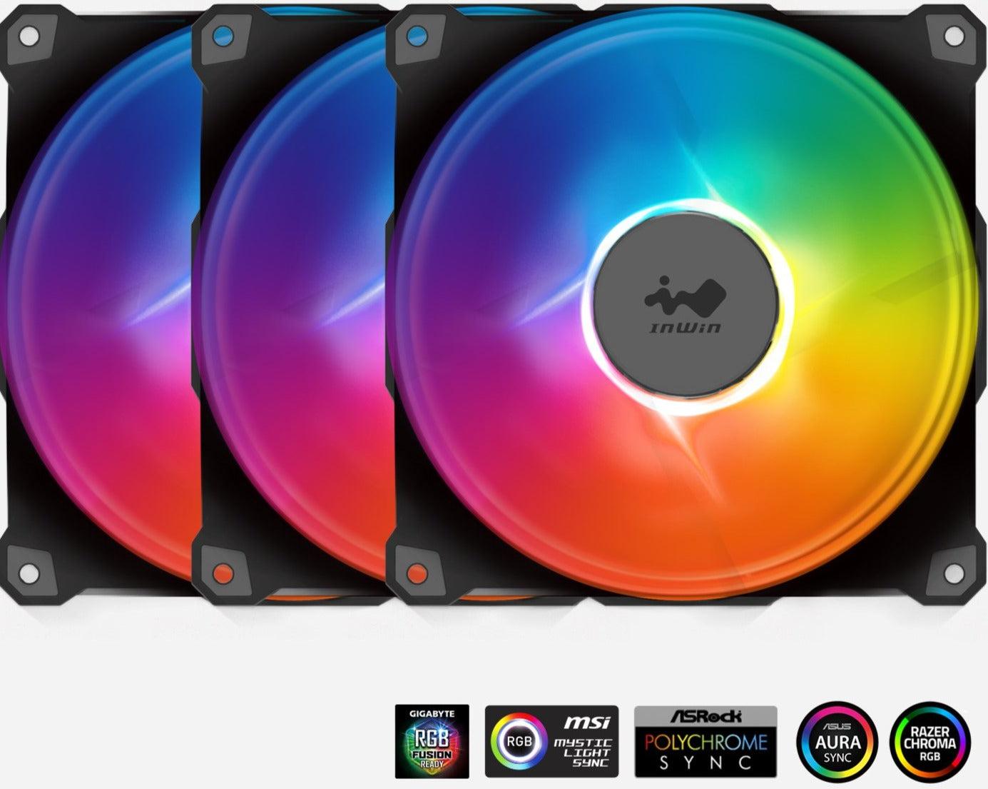 Jupiter Addressable RGB Fan AJ120 Triple Pack (120mm)