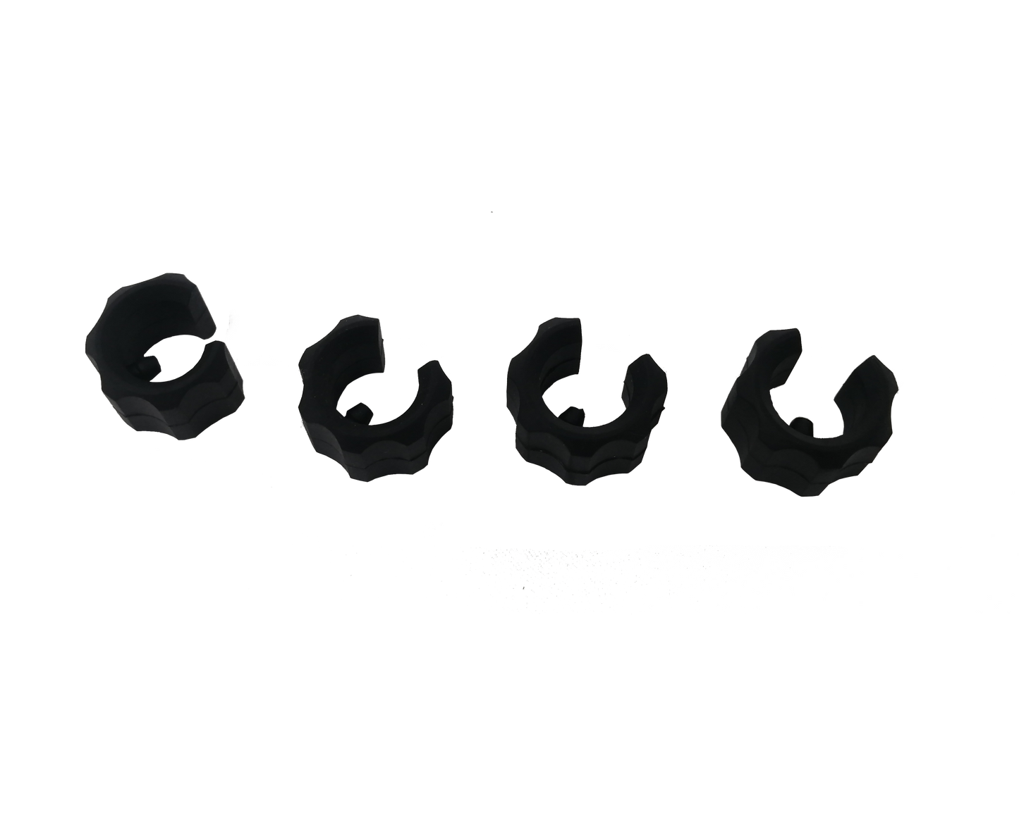 Rubber Feet (Black) for the D-Frame Red