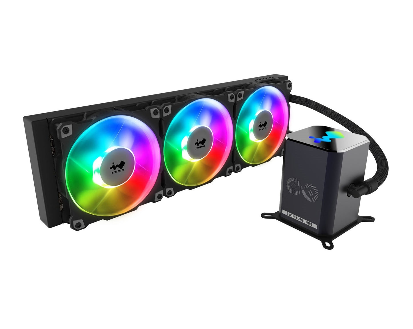 SR36 PRO - 360mm Addressable RGB Twin Turbine AIO