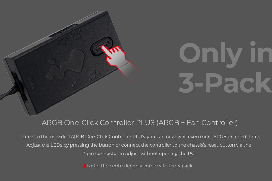 Saturn ASN120 Triple Pack (120MM)