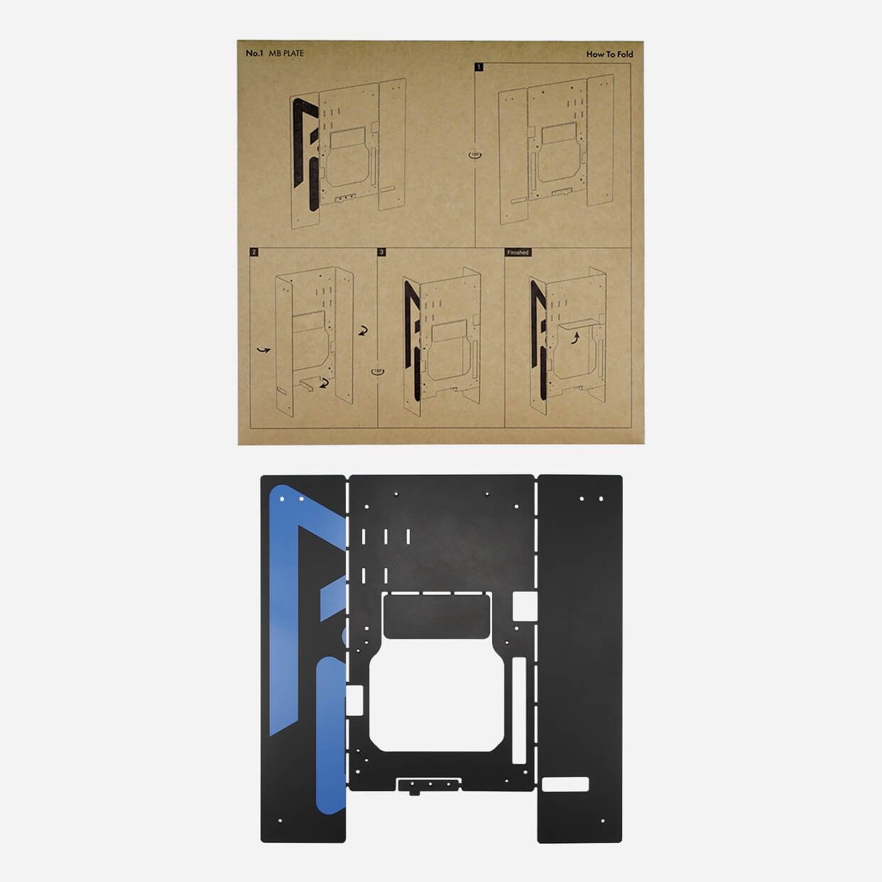 MB Plate for POC Blue