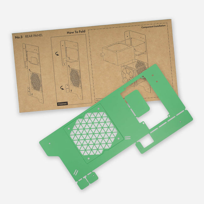 Rear Panel for POC Green