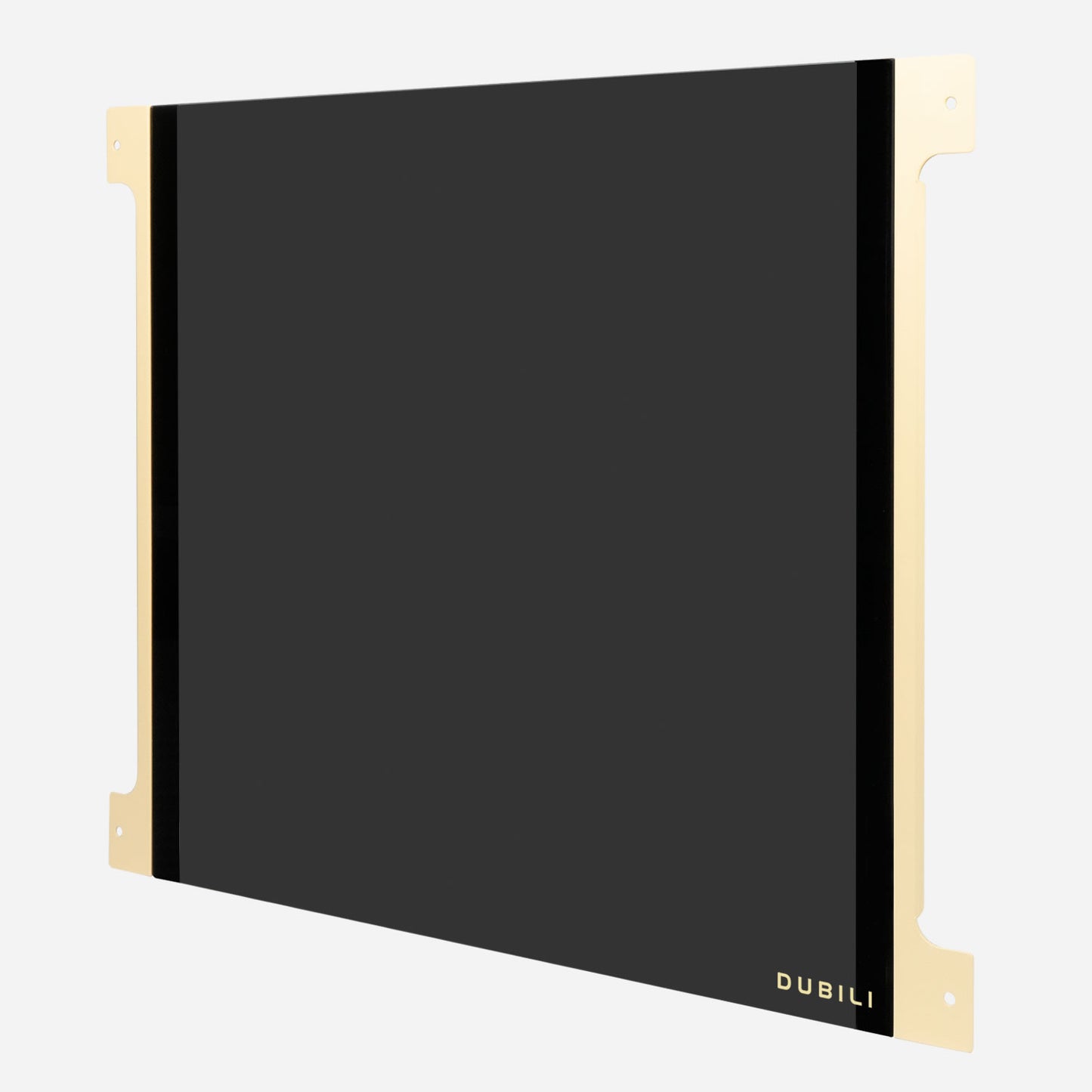P- DUBILI Champagne Gold Tempered Glass Side Panel