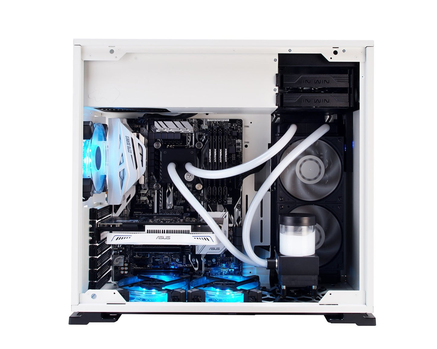 101 RGB ATX Mid Tower Gaming Computer Case with Tempered Glass