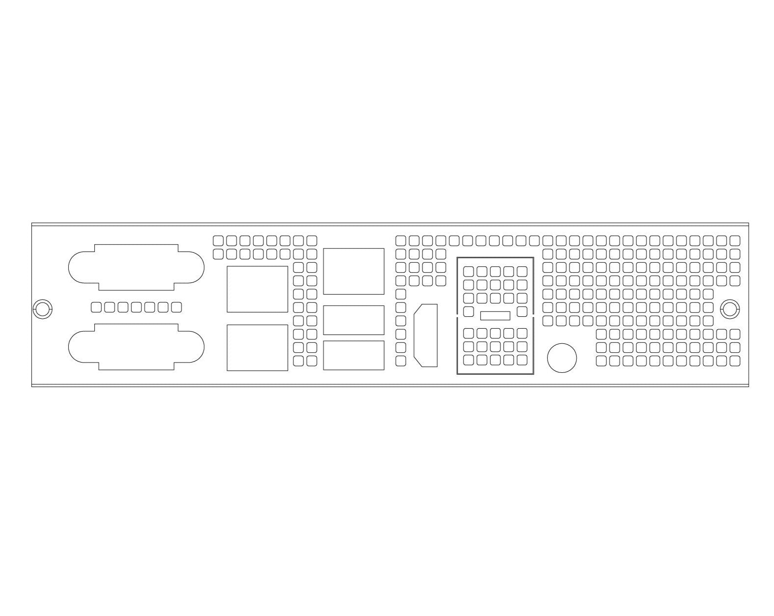 I/O SHIELD 2RAVIQ059900 (for ASRock X570D4U) – InWinStore