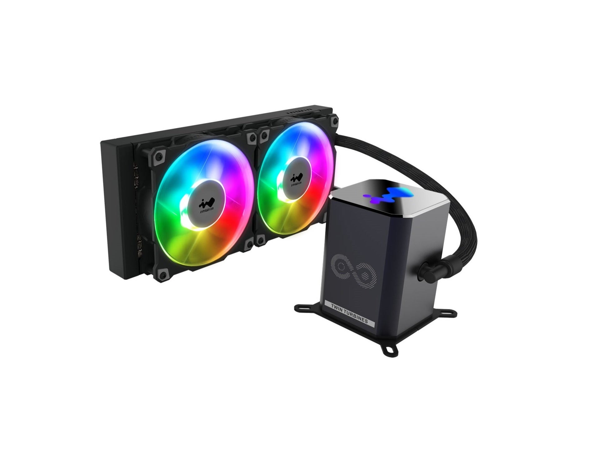 SR24 PRO - 240mm Addressable RGB Twin Turbine AIO – InWinStore