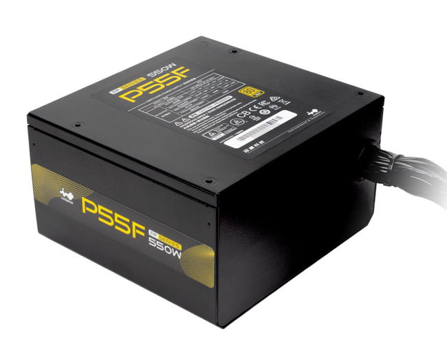 P55F (550 Watts 80+ Gold Fixed Cables PSU)