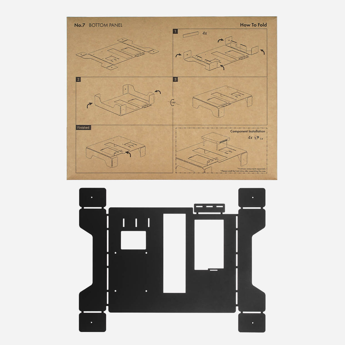 Bottom Panel for POC Blue – InWinStore
